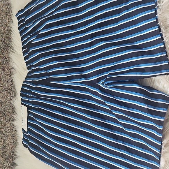 Arizona Striped Swim Shorts with 6.5" Inseam NWT - Picture 3 of 9